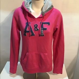 Abercrombie & Fitch Womens Hoodie Embroidered